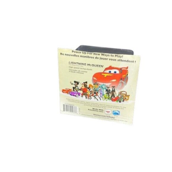 Disney Infinity Crystal Lightning McQueen Figure TOYS R US Exclusive BOX DAMAGE - Picture 4 of 5